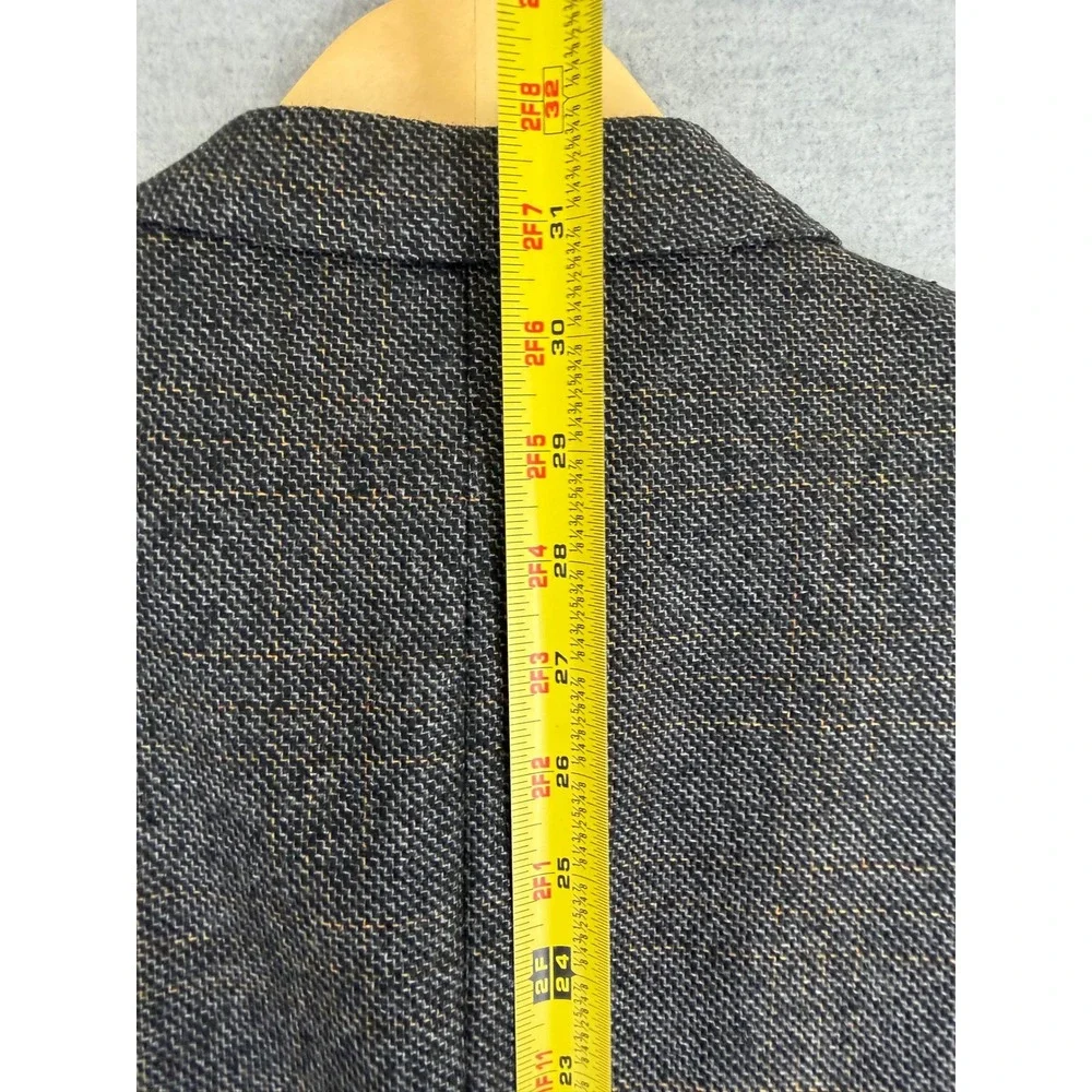 Hickey Freeman 100% Cashmere‎ Sport Coat 42R Charcoal Grey Tweed Blazer X343B